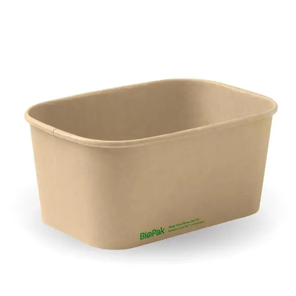 1000ml Kraft Bio-Board Takeaway Base - CTN300