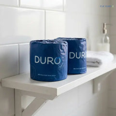 Caprice Duro toilet paper 400 sheets 2 ply 48 rolls individually wrapped for commercial washrooms