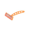 Rosche Short Handle Orange Razor – Rosche Hotel Guest Amenity