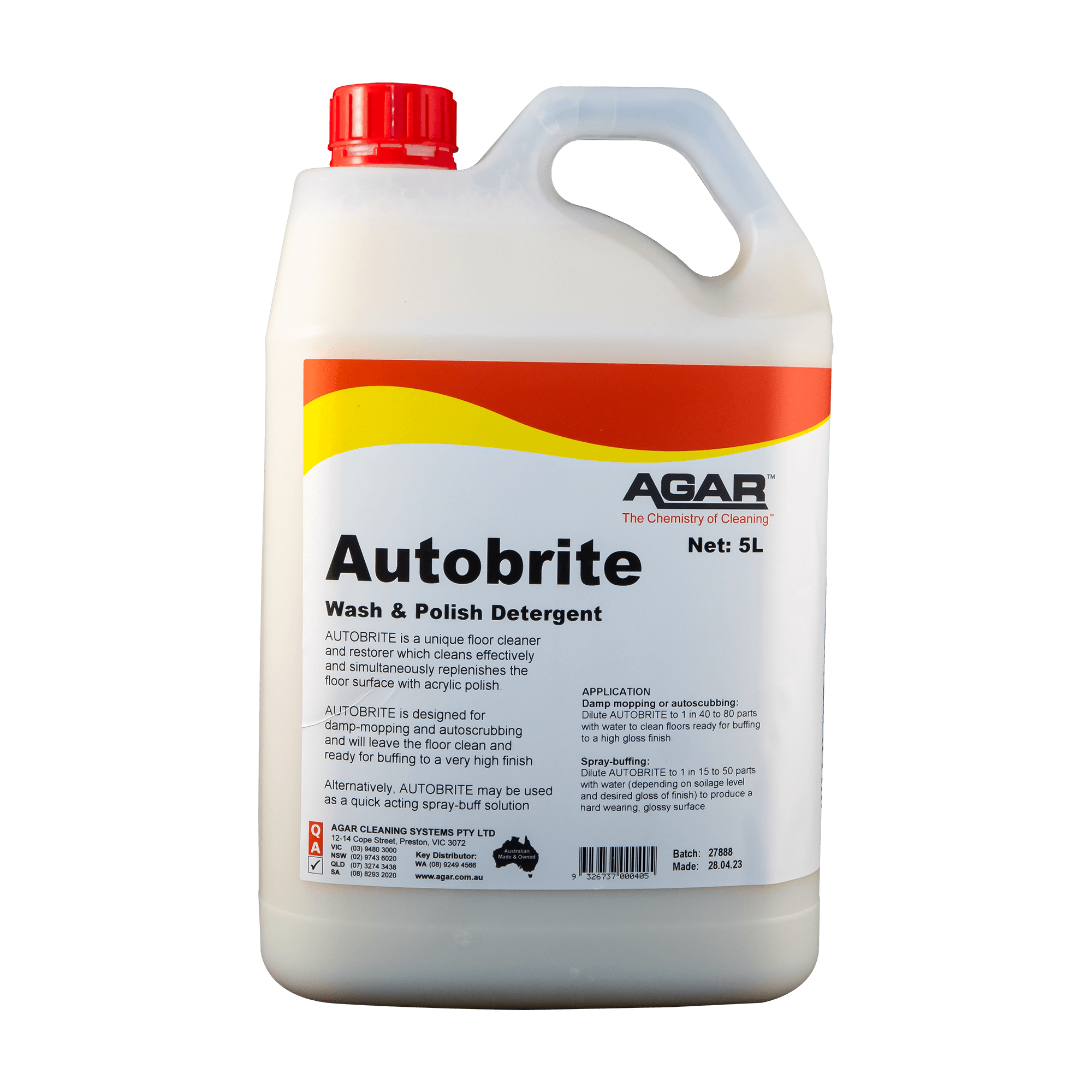 Buy Agar Autobrite Wash and Polish Detergent - EA