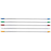 Mop Sticks - Contractor Aluminium Handle With Colour 22mm Threaded Adaptor - EA - Eve Zone
