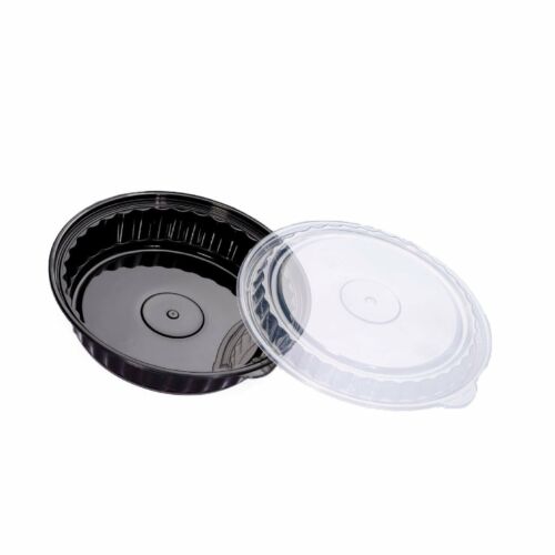 Buy Black Meal Prep Containers with Clear Lid - CTN150