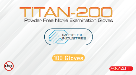 Buy Blue Nitrile Disposable Gloves (Powder Free) Online