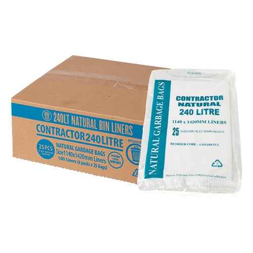 Contractor Bin Liner Star Seal 240 LT EHD - CTN100 - Eve Zone