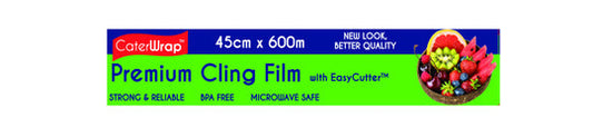 Cling Film Cutter Box 45cmx600m - 6 Rolls/CTN - Eve Zone