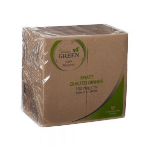 Dinner Napkin Quilted Kraft GT Fold - CTN1000 - Eve Zone