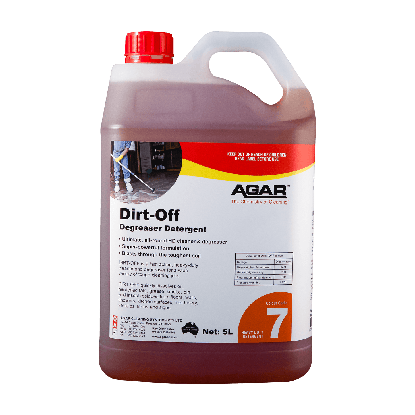 Dirty-Off Heavy Duty Cleaner and Degreaser