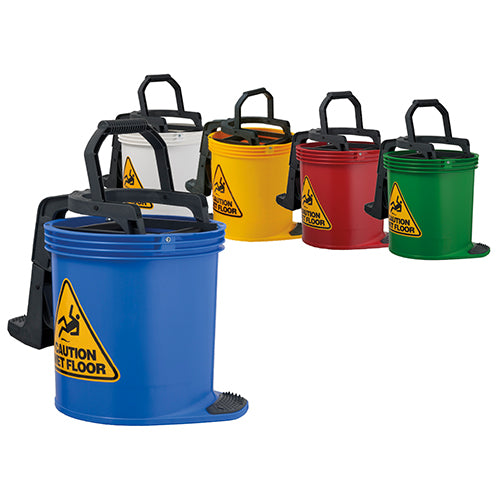 Oates DuraClean Mark II Roller Wringer Bucket- EA