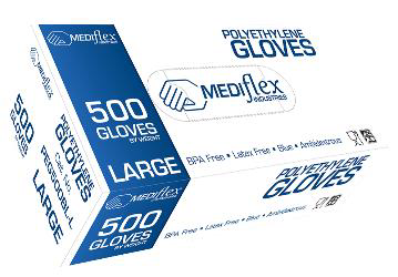 Mediflex Polyethylene Gloves - CTN5000