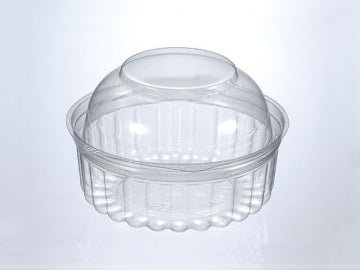 Plastic Clear Show Bowls- Dome Lid - CTN250 - Eve Zone