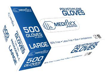 Polyethylene Gloves - Poly Disposable Gloves (CTN5000) - Eve Zone
