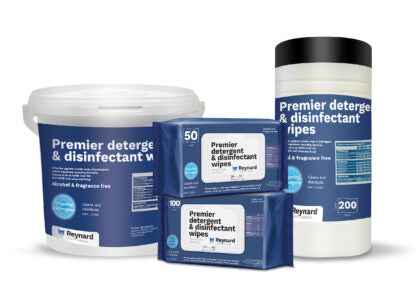 Premier detergent & disinfectant wipes - 280/Pk, 2/CTN - Eve Zone