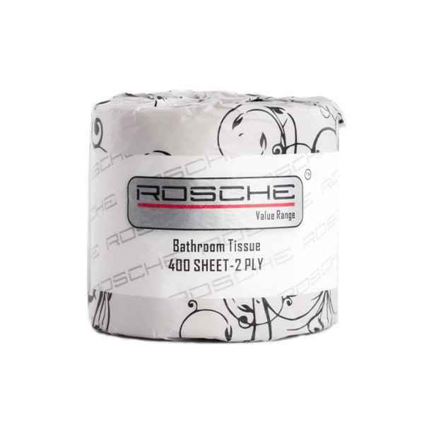 Rosche Classic Toilet Tissue (Toilet Paper) -2ply, 400sht - Eve Zone
