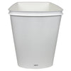 White Rubbish Bin 50L NO LID – Carton of 6 | Sabco Professional