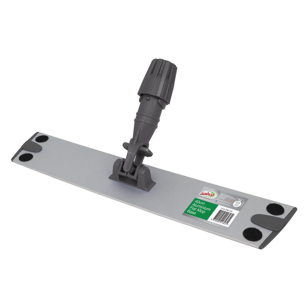 Aluminium 40cm Flat Mop Base – Carton of 12 | Sabco Professional
