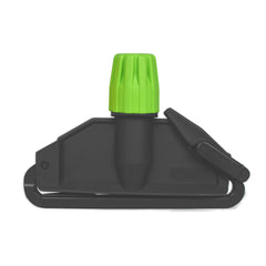 Grey Mop Clip - with green collar - (Previous code SABC-537G) – Carton of 200 | Sabco Professional