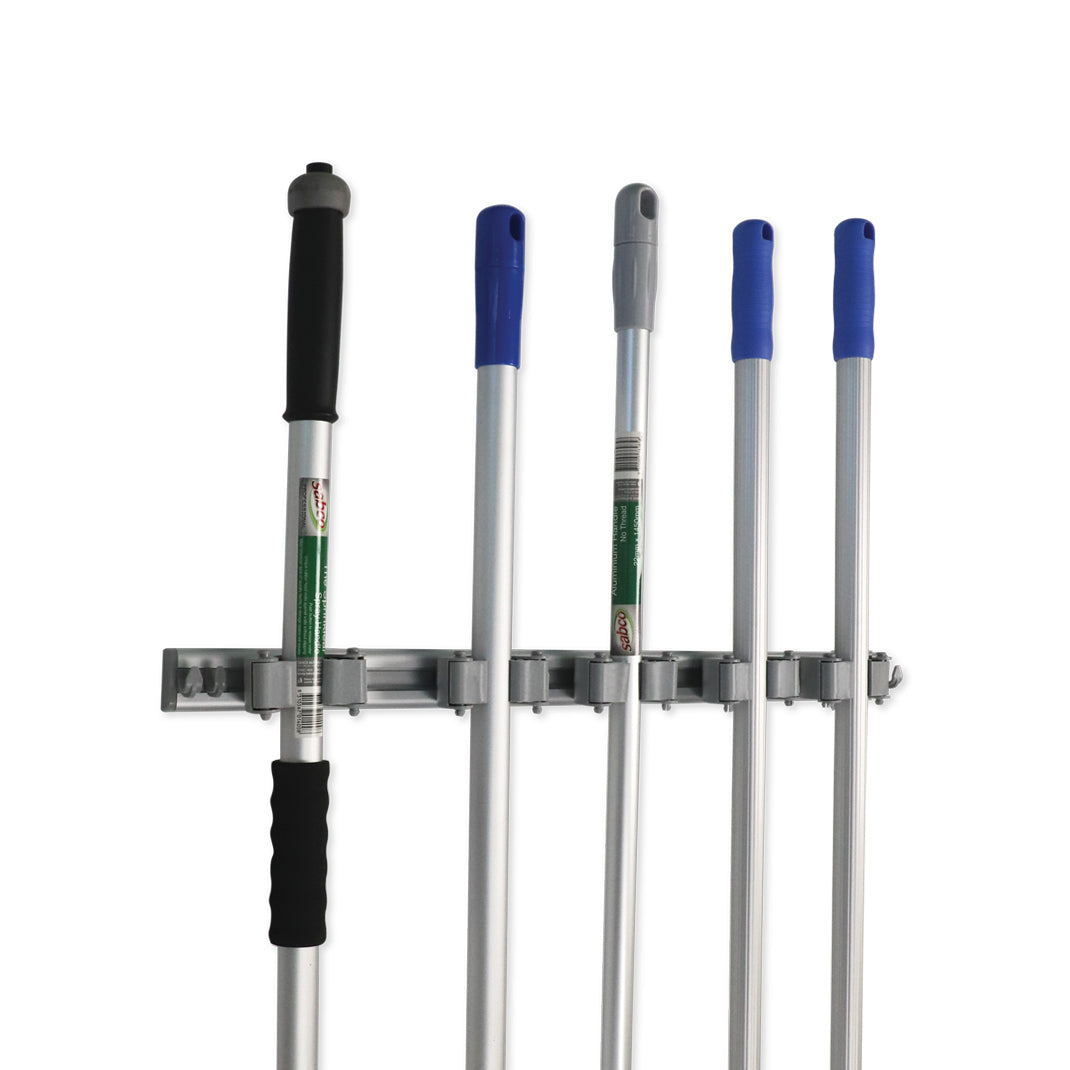 Professional grey handle holder up to 25mm - up to 5 handles – Carton of 6 | Sabco Professional