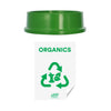 Recycling Lid Green - Organics – Each | Sabco Professional