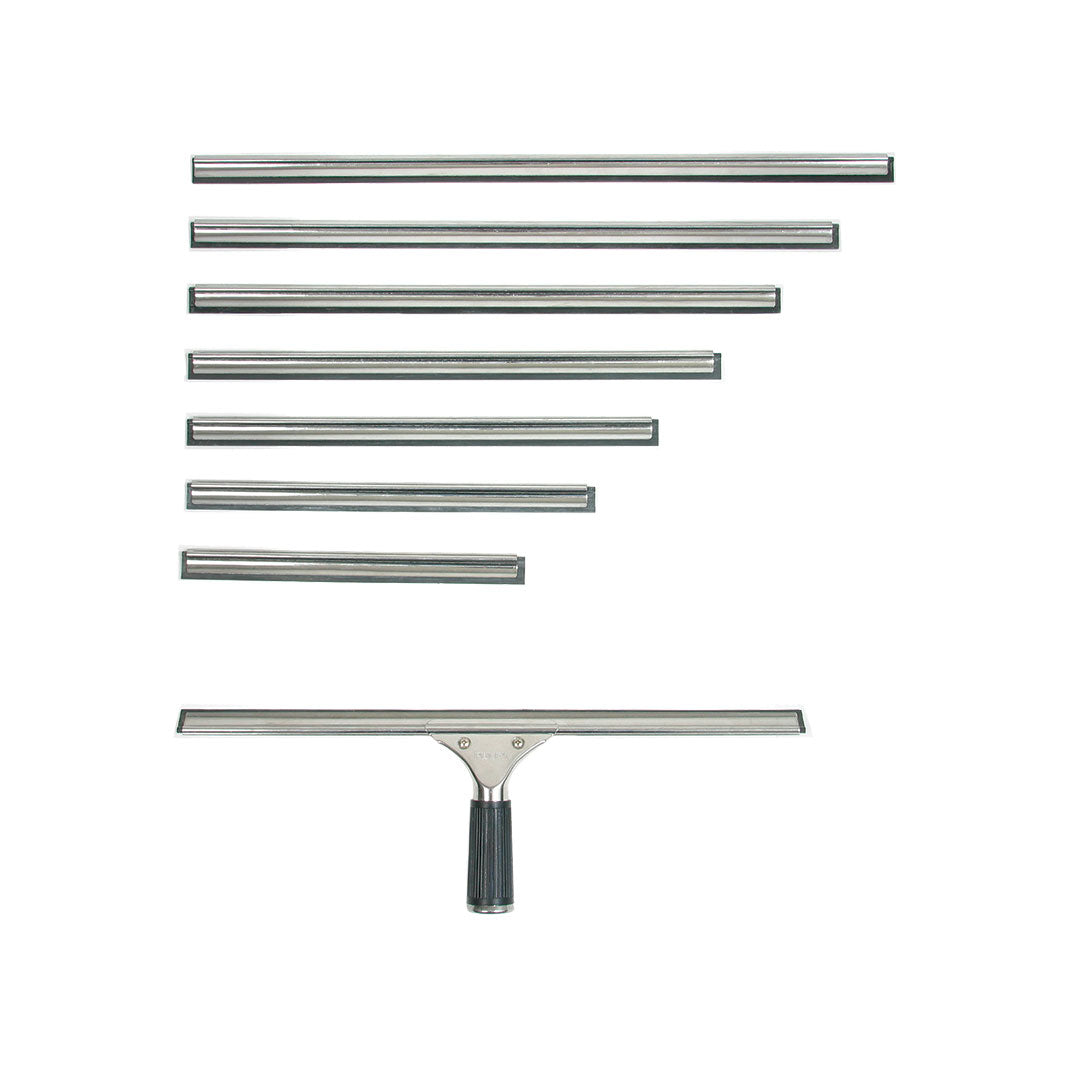 Pulex Stainless Steel  Squeegee Complete 35cm (14 inch) – Carton of 10 | Sabco Professional