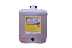 Commercial mop cleaning a tiled floor with Solvent 101 floor cleaner solution