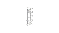 Wire Basket Glove Dispenser - Triple/Qard EA - Eve Zone