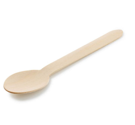 16cm Wooden Spoon, FSC 100%, CTN1000 - Eve Zone