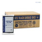 Austar 82L contractor black garbage bags HD heavy duty bin liners for commercial waste disposal