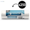 Austar contractor bin liners clear HDPE 73L for commercial waste disposal