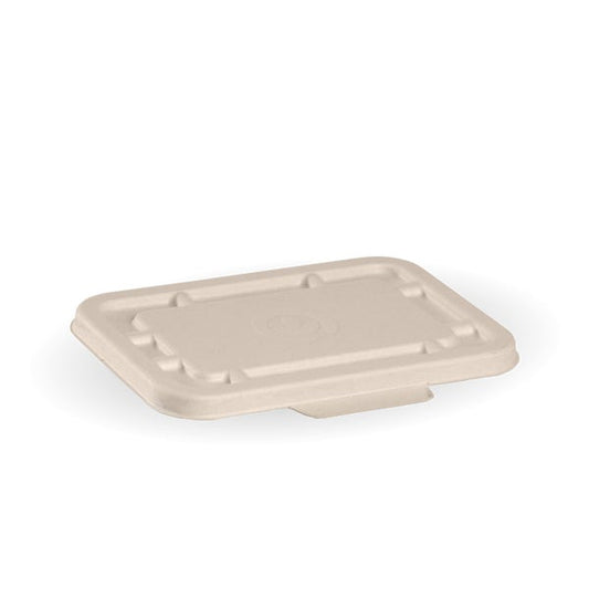 Natural Plant Fibre Takeaway Lid- CTN50 - Eve Zone