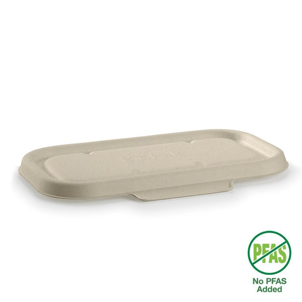 750 & 1,000ml Natural Bio Cane Takeaway Lid - CTN500 - Eve Zone