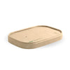 Natural Kraft Rectangular Paper Container Lid (500–1000ml) – CTN300
