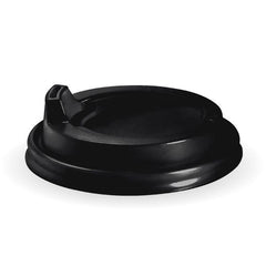 90mm Large Black PS BioCup Lid - CTN1000 - Eve Zone