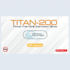 Blue Nitrile Disposable Gloves Powder-Free Latex-Free Australia.