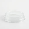 Clear PLA dome lid no hole for BioCup eco friendly compostable lid for smoothies and takeaway cups