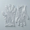 Clear TPE gloves loose fit disposable gloves for food preparation takeaway service and quick use applications