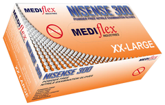 Nisense 300 Powder Free Long Cuff Nitrile Gloves - Strong Grip & Durable Fit CTN1000