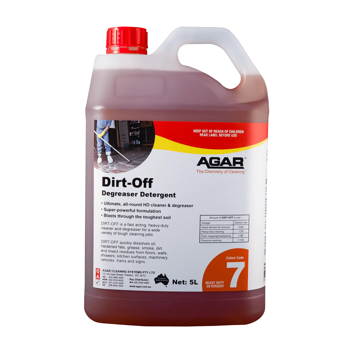 Dirty-Off Heavy Duty Cleaner and Degreaser - Eve Zone