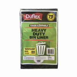 Duflex Heavy Duty Bin Liners - Flat Pack - CTN250 - Eve Zone
