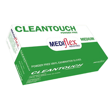CleanTouch Clear Vinyl Gloves: Comfortable, Latex-Free Protection - CTN1000