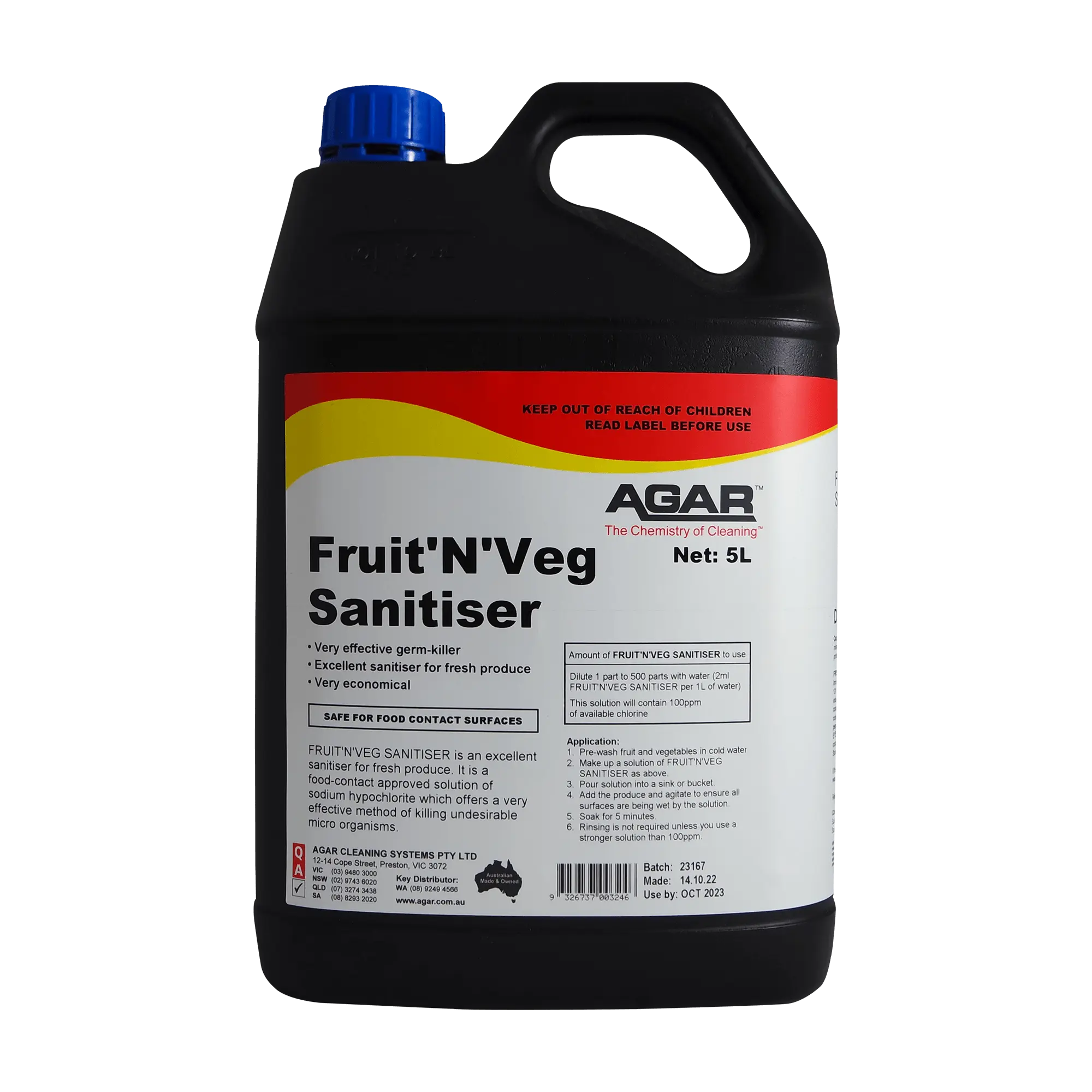 FRUIT'N'VEG SANITISER -EA - Eve Zone