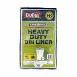 Duflex Heavy Duty Bin Liners - Flat Pack - CTN250