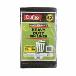 Duflex Heavy Duty Bin Liners - Flat Pack - CTN250