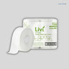 Livi jumbo roll toilet paper 2 ply 300m 8 rolls for commercial washroom and high traffic areas