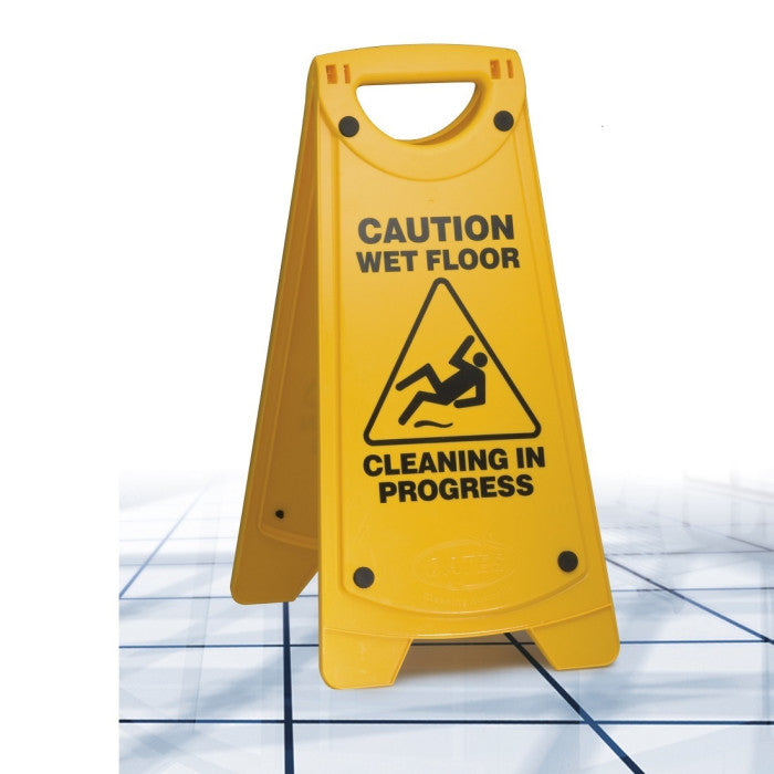 NON-SLIP ‘A’ FRAME CAUTION WET FLOOR SIGN -EA - Eve Zone