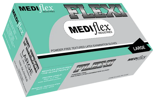 Flexi Powder Free Latex Gloves - CTN1000