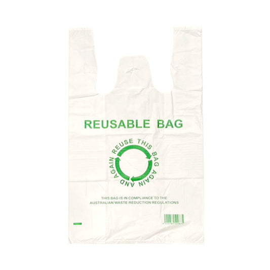 Image of plastic reusable carry bag