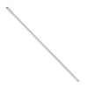 Aluminium Handle 25mm x 1450mm  White (No Thread) – Carton of 6 | Sabco Professional