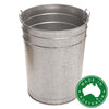 Civic Galvanised Bin 55L Litre – Carton of 4 | Sabco Professional