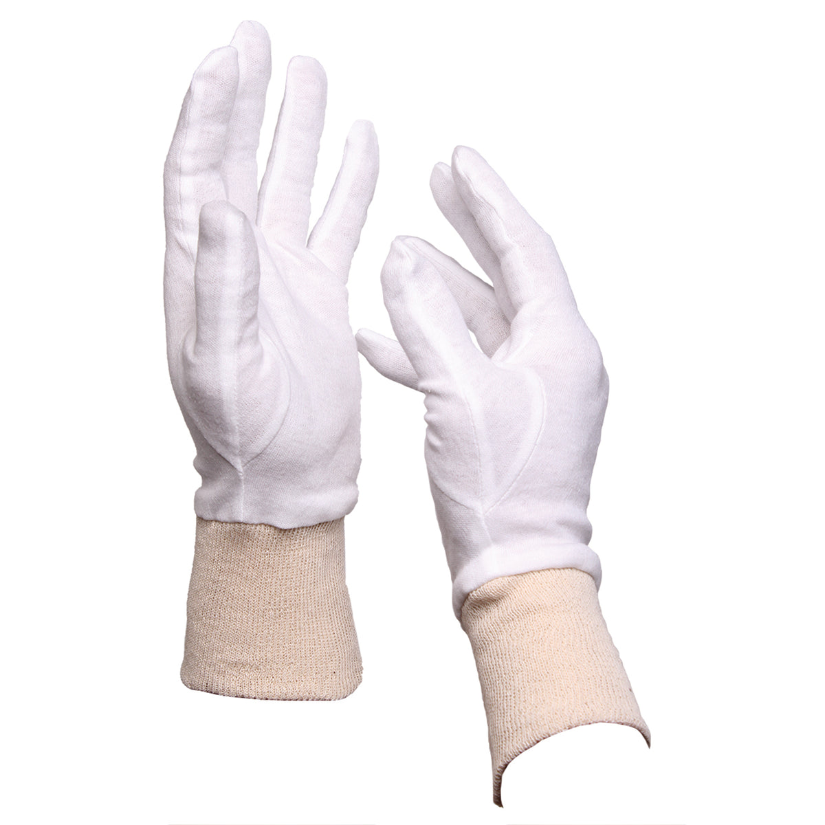 Cotton Gloves 1 pair - Large – Carton of 12 | Sabco Professional