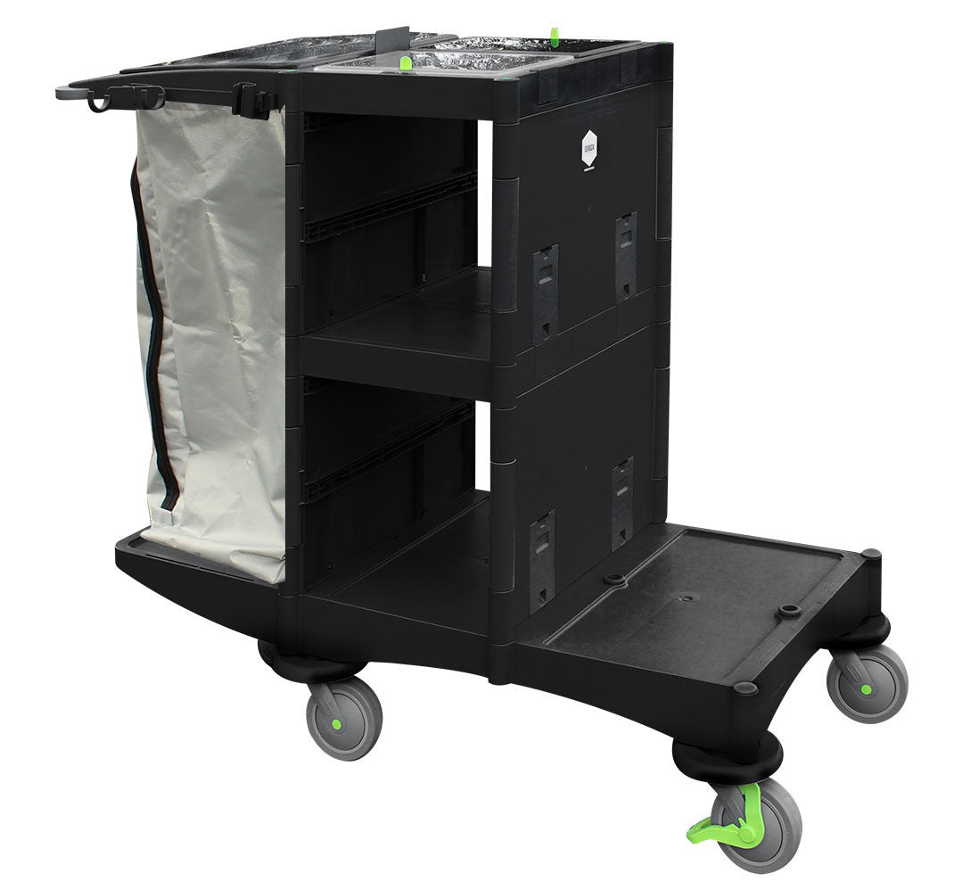 Brix Janitor Cart Chassis includes 120 litre Bag & components in Brix Chassis only – Each | Sabco Professional